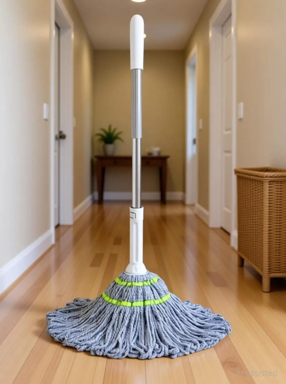 Self-Wringing Twist Mop